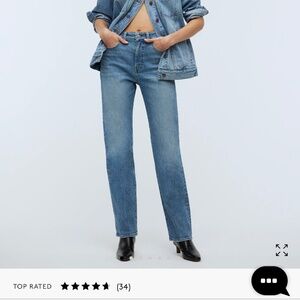 Madewell Jeans 90s Straight Petite